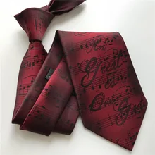 9 cm New Designer Tie Men Musical Necktie Musician Music Ties