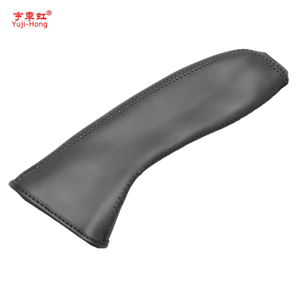 Car Handbrake Covers Case for KIA Sportage R 2011- Genuine Leather Handbrake Grips Cover