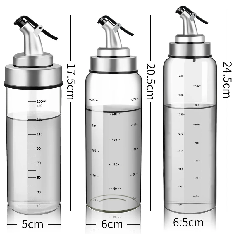 Unibird стеклянная бутыль для масла герметичная кухонная приправа банка уксус, соевый соус Cruet контейнер для таблеток Соусники 180 мл 300 мл