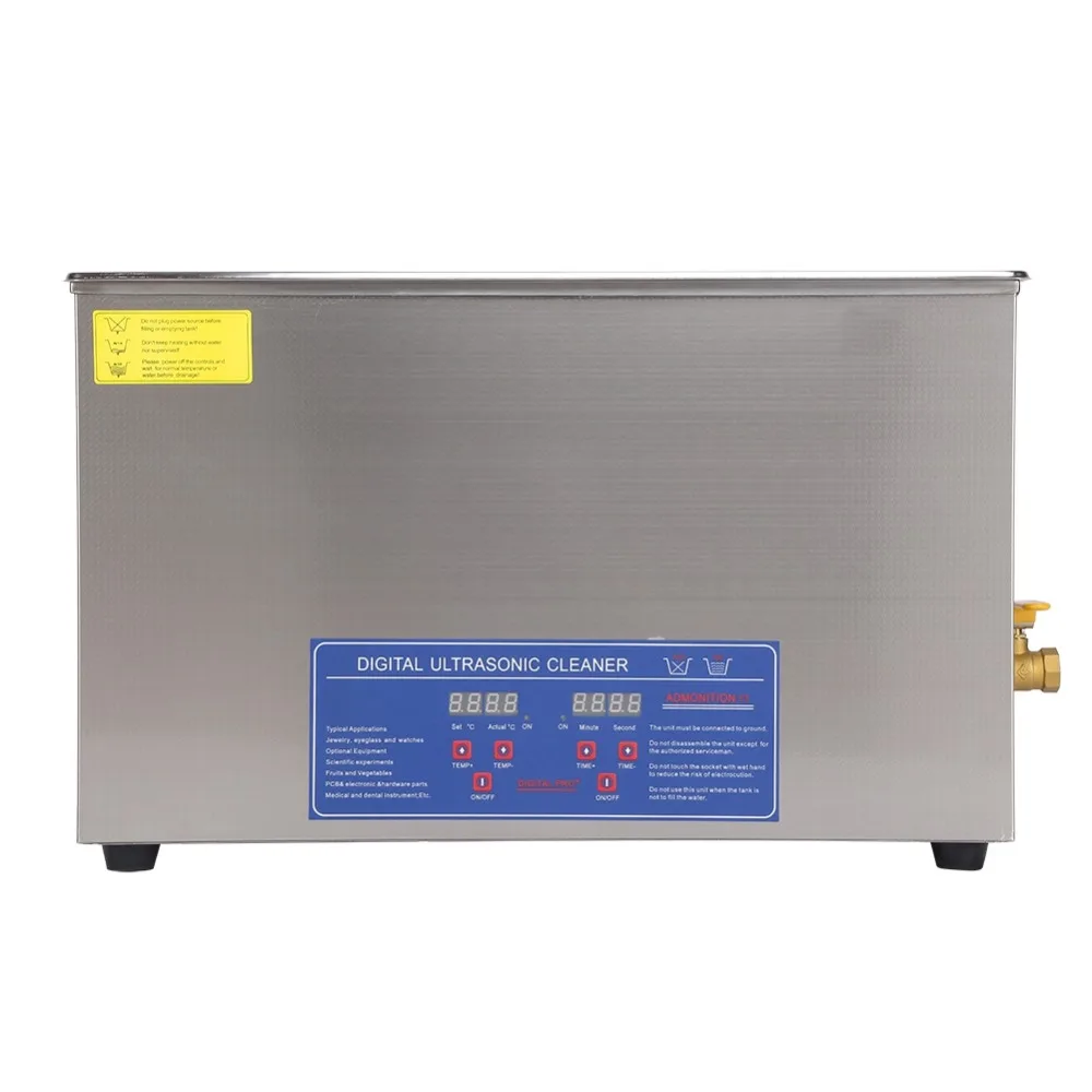 30L 600W цифровой ультра sonic Очиститель ювелирные металлические детали фрезы камни