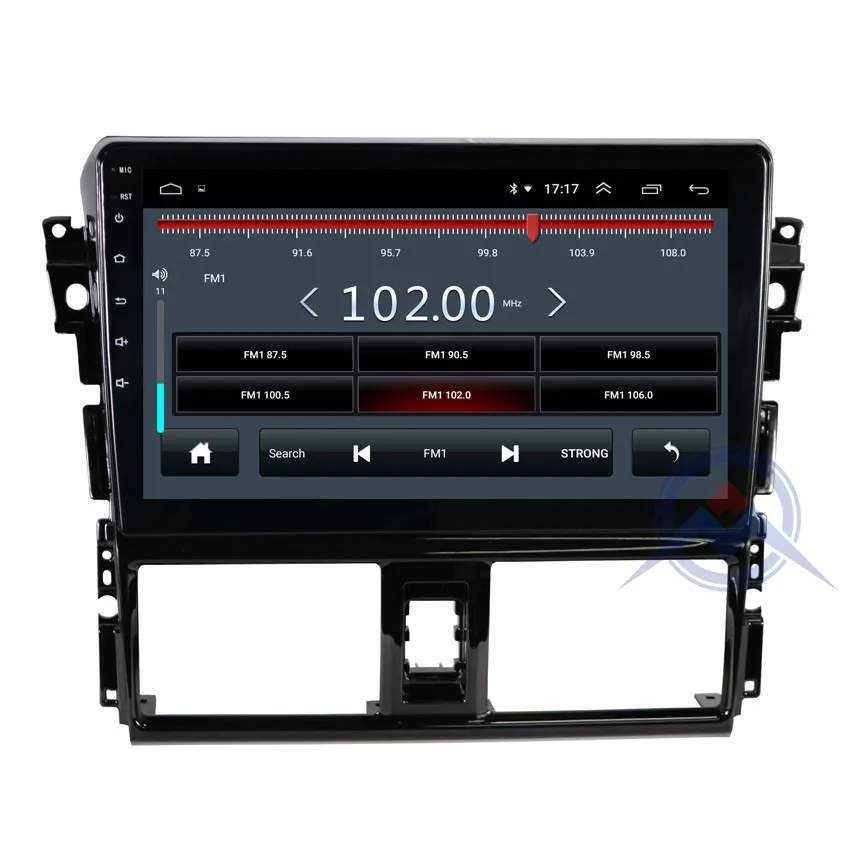 Best ZOHANAVI Android 2.5D Car multimeida player for Toyota Vios Yaris 2013 2014 2015 2016 radio DVD GPS Navigation stereo 1