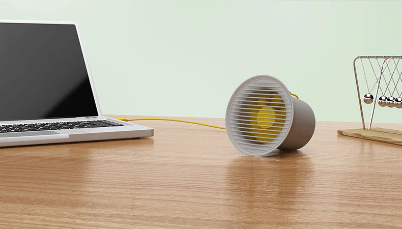 Портативный мини-вентилятор USB ventilador семь лопасти для дома/офис ABS Электрический Настольный компьютер литиевая пьедестал лопастей вентилятора