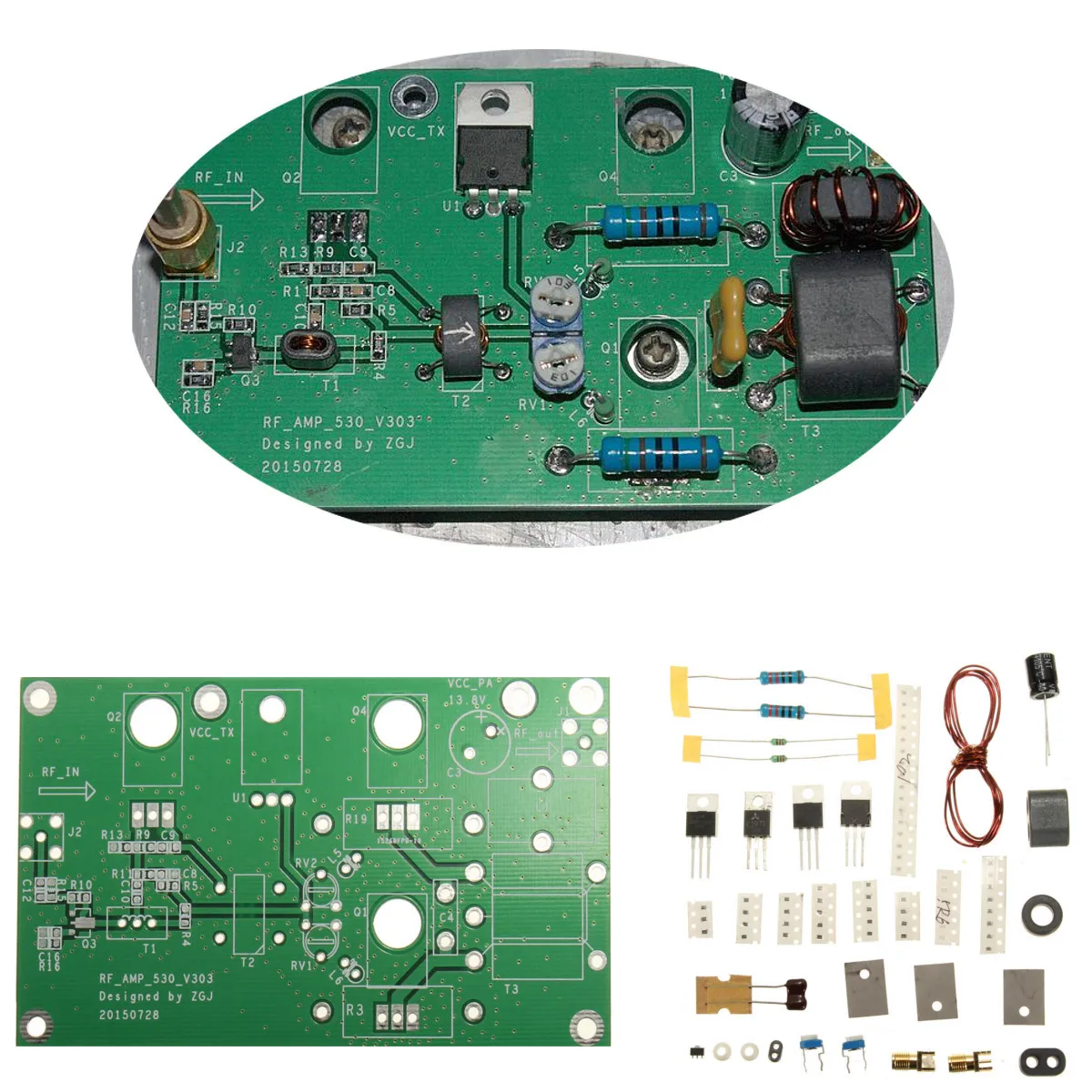 LEORY DIY 45 Вт SSB HF линейный усилитель мощности любительский радиоприемопередатчик