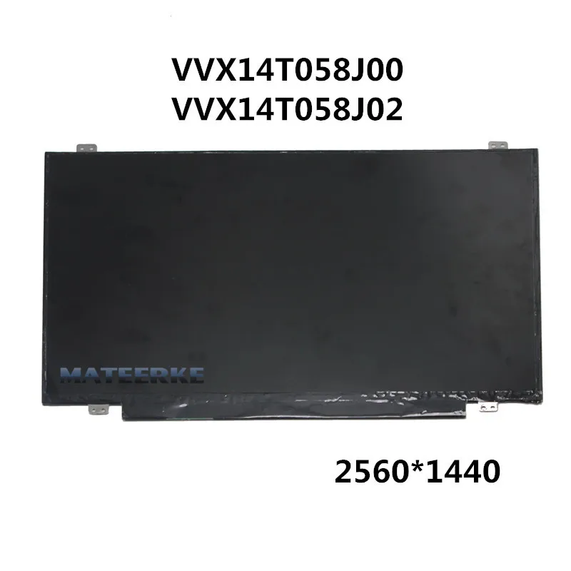 

14 inch LED LCD Screen VVX14T058J02 VVX14T058J00 2560*1440