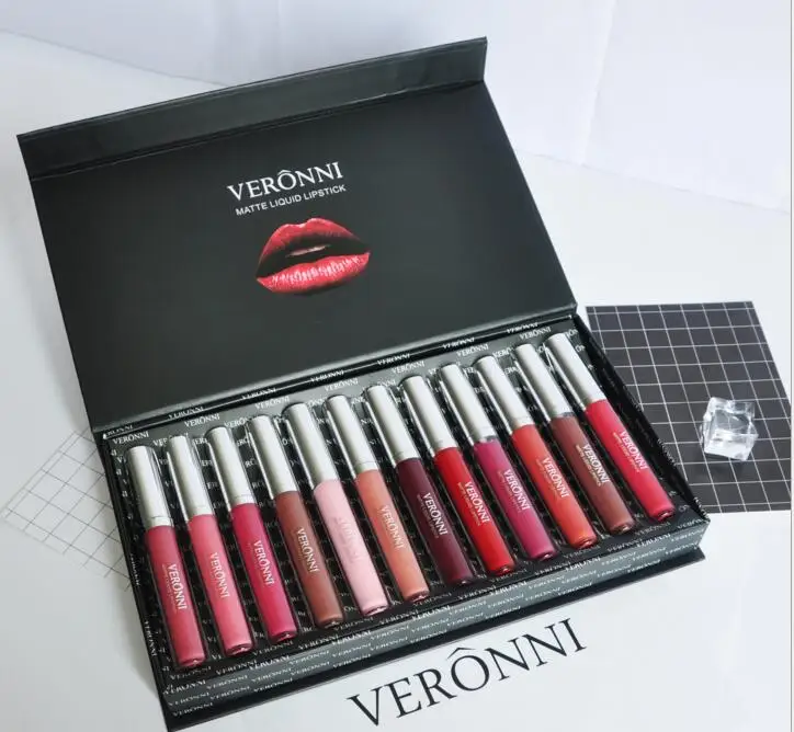 

JIN100 Bellucci explosions 12 lip gloss lip glaze lipstick set lip glaze lipstick make-up