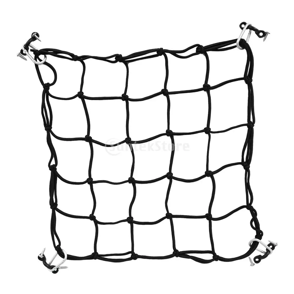 Kayak Canoe Boat Package Carrier Deck Cargo Luggage Mesh Net 40x40cm