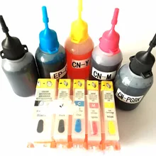 PGI-125 CLI-126 комплект пополнения чернил для Canon PIXMA IP4810 MG6110 IX6510 MG5310 MG6310 IP4910 MG6210 принтеры