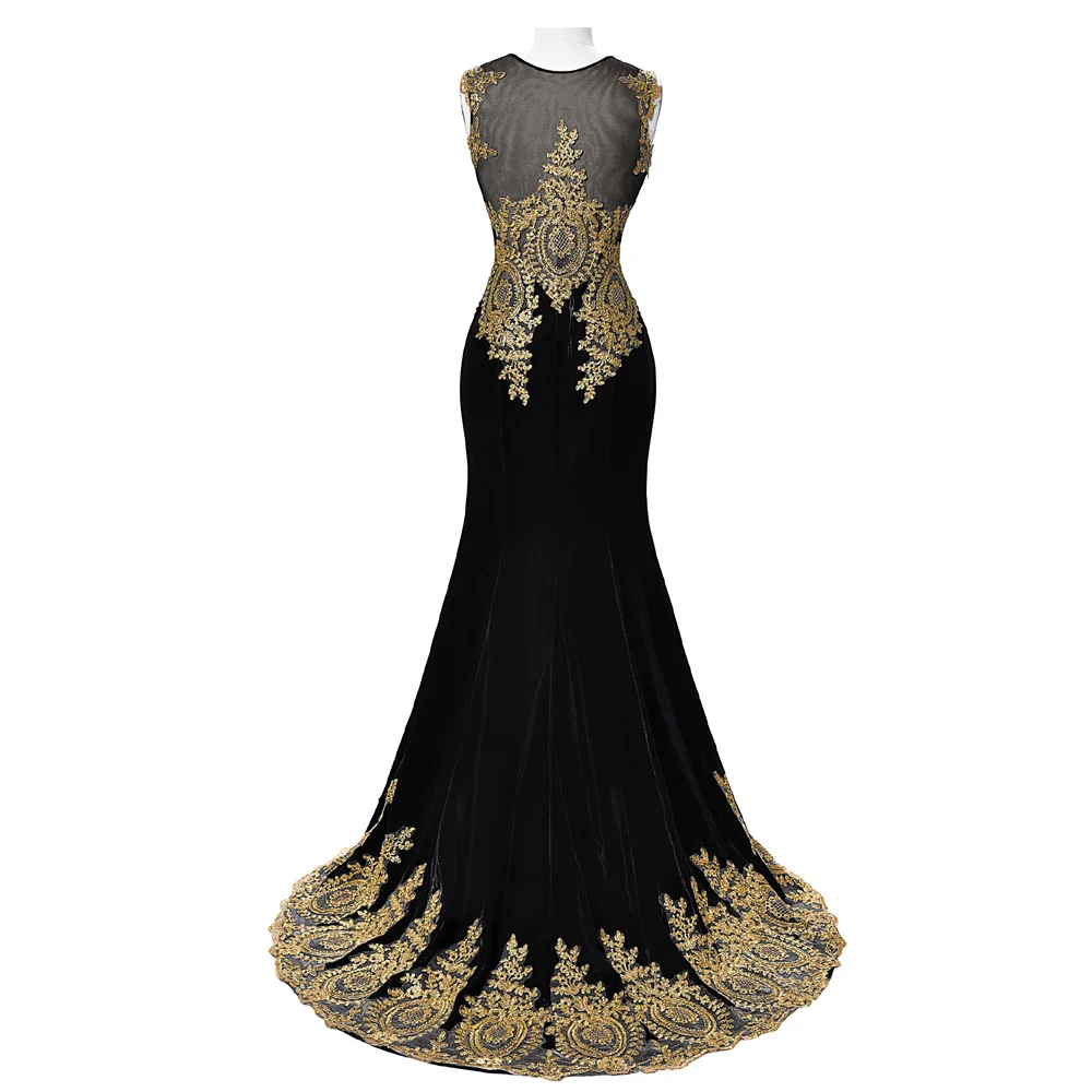 Black and White Evening Dresses