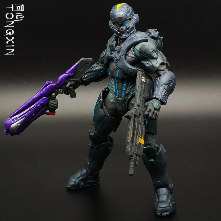 Новинка HALO Spartan Warrior Sergeant Halo модель Фигурка Mezco macfarlan