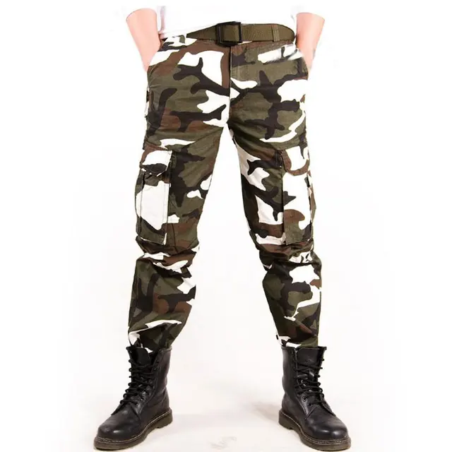 New 2017 Military Desert Camouflage Pants Men Tactical Combat Multi ...