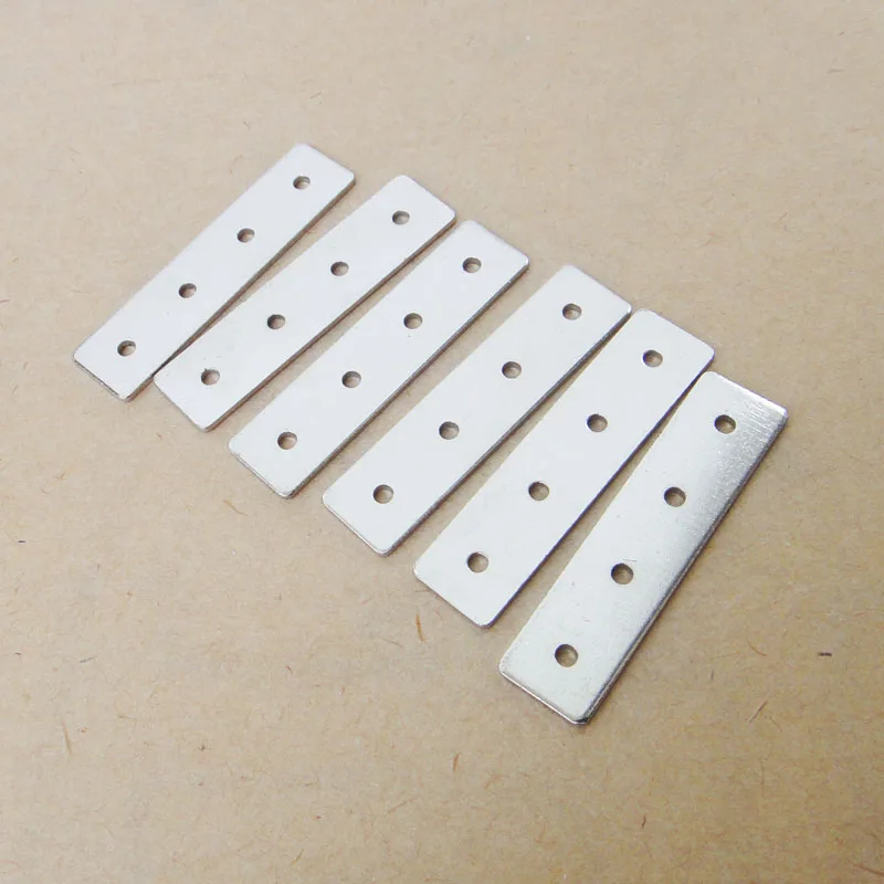 17212TW JMT 5Pcs 4 Hole Perforated Iron Sheet Iron Robot Accessories DIY Small Production Model of