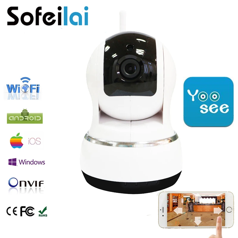 

HD WiFi Wireless IP Camera Home Security Surveillance pan tilt Night Vision CCTV Yoosee Cameras infrared P2P IPCam