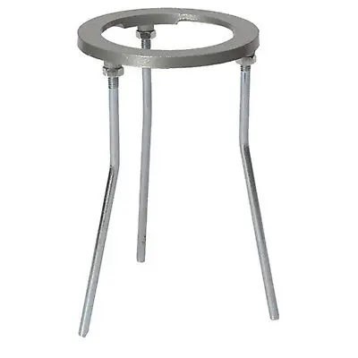 Alcohol Lamp Cast Iron School Support Lab Tripod Stand Durable Crucible