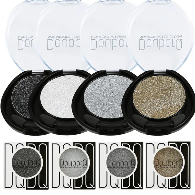 

Beauty Baked Eyeshadow Palette Smoky Earth Color Shimmer Glitter Makeup Pigment Smooth Eye Shadow Cosmetics Cream