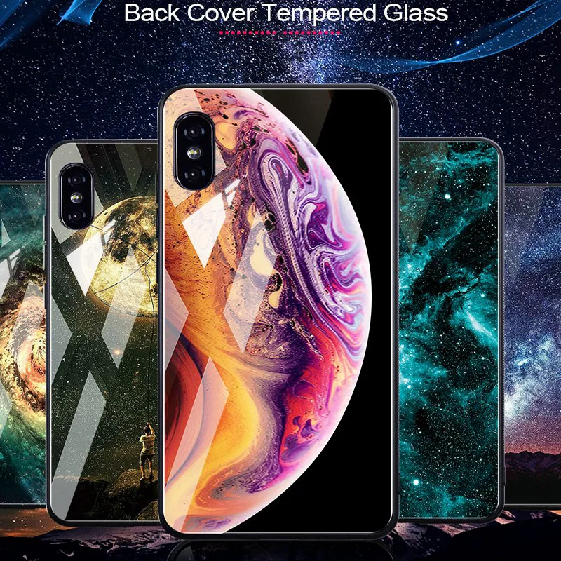 

Cover For iPhone 8 Plus 7 6 6s S For Xiaomi Redmi S2 5 Plus Note 5 6 pro Mi A2 6X 5 5s 6 8 SE Lite Mi Mix 2 2s Max 3 Glass Case