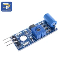 Нормально закрытый модуль датчика вибрации для системы сигнализации DIY умный автомобиль робот Вертолет самолет Boart автомобиль