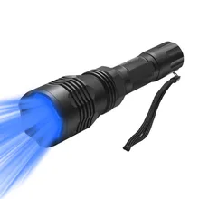 PANYUE светодиодный тактический голубой фонарик XPE меж факел 1000 люмен 18650 Батарея Открытый Отдых Мощный фонарик для охоты