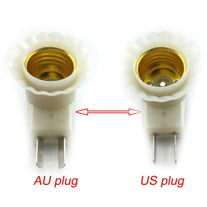 Светодиодный Цоколь E27, патрон, переходник, штепсельная вилка EU/US, гнездо для лампы, светильник, адаптер с кнопкой включения/выключения, Питание переменного тока, 110-220 В