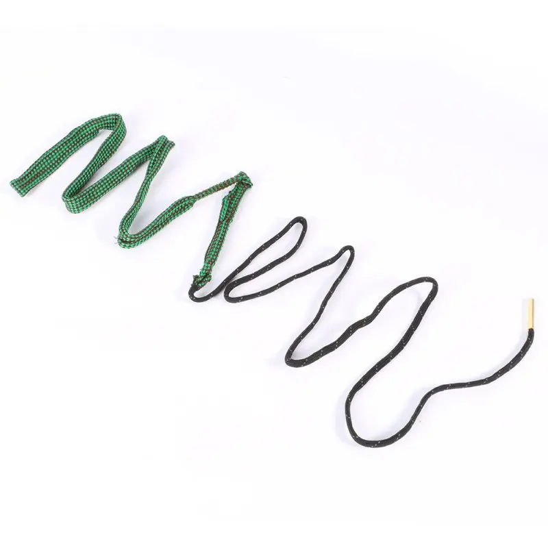 rongweiwang Di/ámetro Exterior del Barril de la Serpiente Calibre 9mm Limpieza Accesorios Cuerda Cuerda Caza Barril Barril del Rifle de Caza Boresnake Accesorios Limpiador de Cuerda