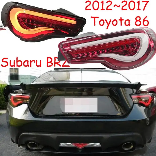 2 шт. задние фонари бампера для 2012~ Toyota GT86 SUBAR BRZ Toyota 86 Toyota86 задние фонари светодиодный задний фонарь - Цвет: Red color