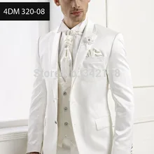 Индивидуальный заказ хороший дизайн жениха смокинг белый свадебный для шафера костюм костюмы для жениха и друга жениха/костюм для жениха