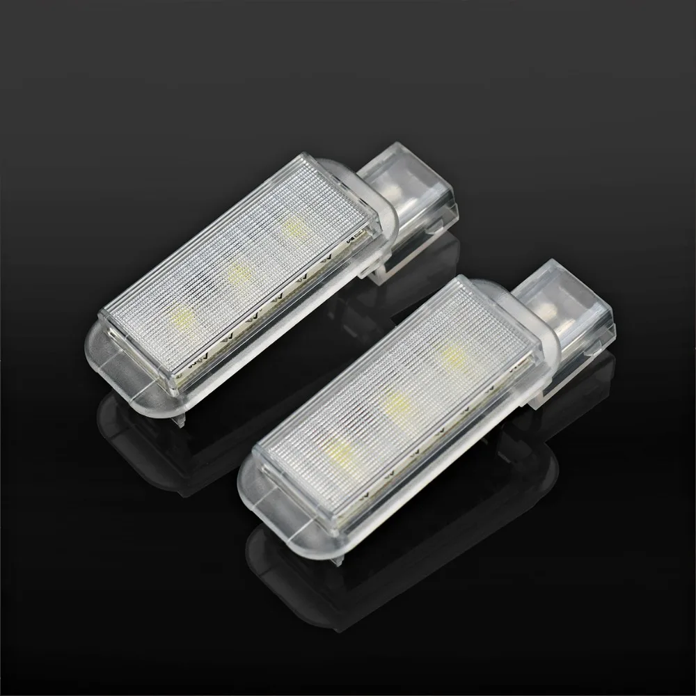 2pcs Car Door Warning Light for Audi A6 C6 A3 A4 B4 S3 S4 RS Sline