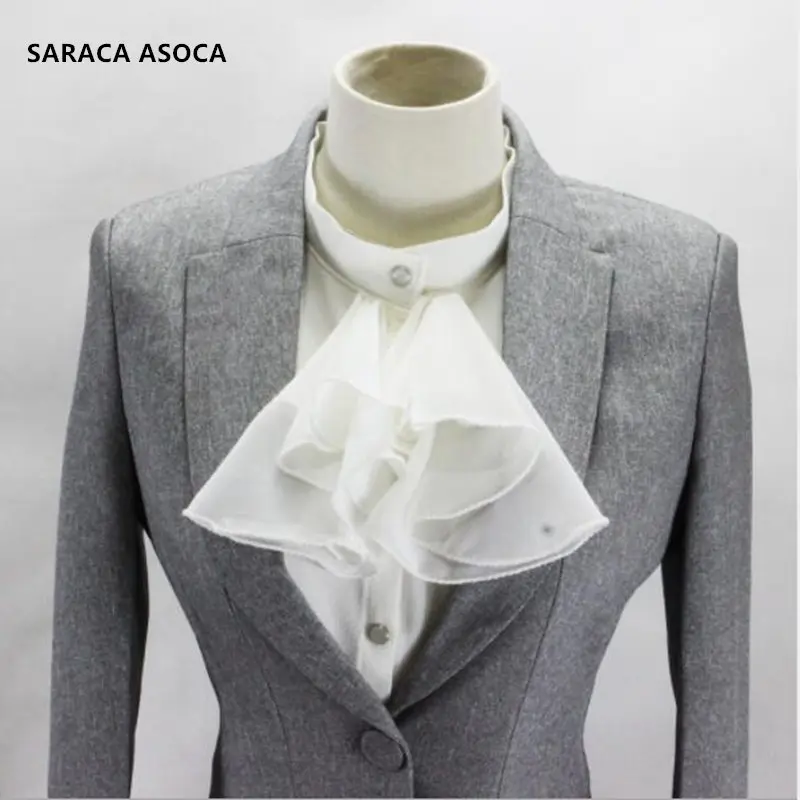 

Detachable Collar For Women Professional Suit Sweater Chiffon Fake Collars Girls' Stand Up