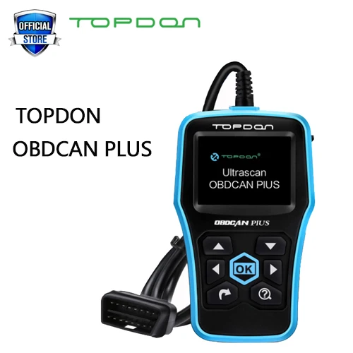 TOPDON OBDCAN PLUS 2,0 OBD2 сканер автомобильный диагностический инструмент автомобильный код читатель Pro Полные функции OBDII как CR6001 AL519 - Цвет: OBDCAN PLUS 2.0