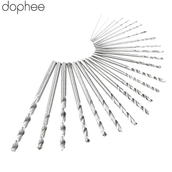 

dophee 150pcs 0.4mm-3.2mm Mini Twist Drill Bit Set Micro Precision HSS Twist Drill +Case for Woodworking Jewelry Drilling Tool