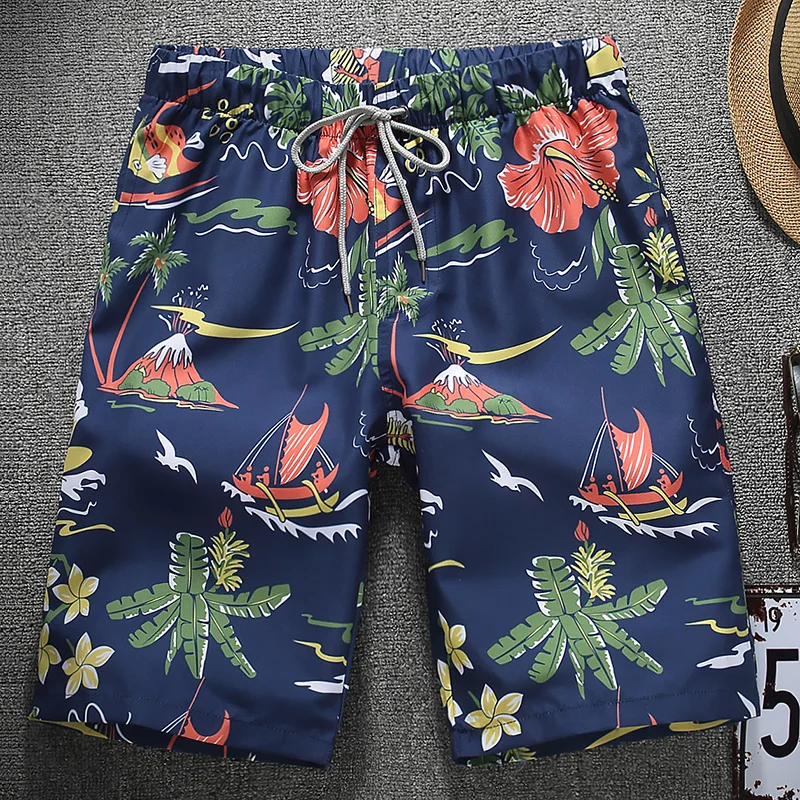 Бренд Thoshine Летний стиль 2017 г. для мужчин пляжные шорты мужской быстросохнущая пляжные шорты Homme отпуск Короткие штаны низ