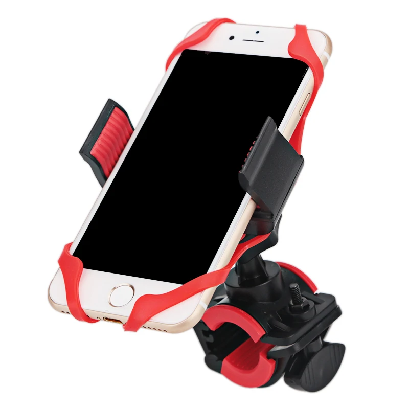  Motorrad Lenker Halterung Bike Fahrrad Telefon Halter Mit Silikon Unterstützung Band Für Iphone Sam