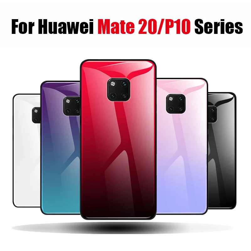Чехол для mate 20 pro lite чехол huawei x p10 plus Задняя стеклянная крышка 20pro 20lit 20x