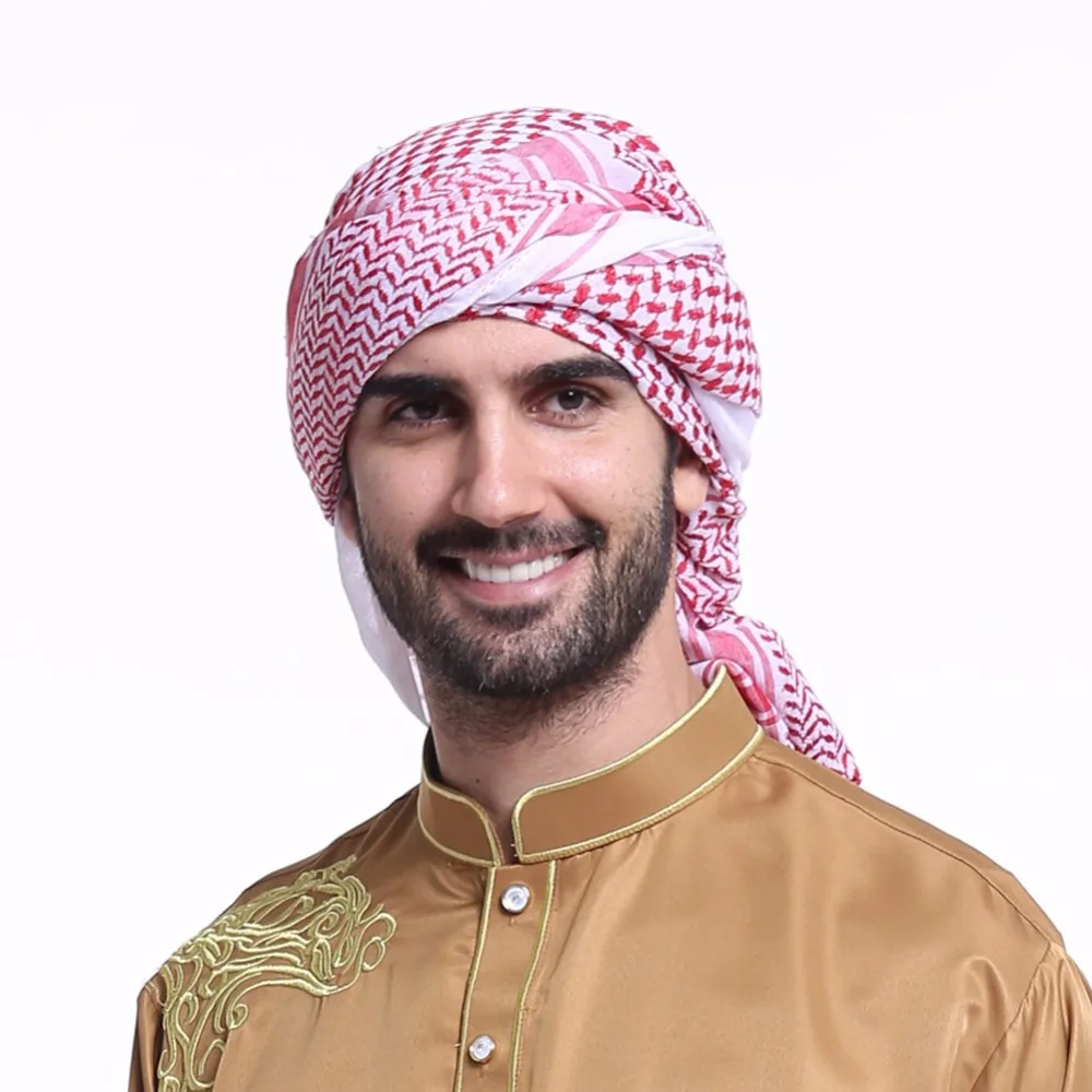 Chap us Mu ulmanos Para Homens Homem Saudita Cachecol Hijab Mu ulmano