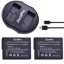 2 шт. DMW-BLC12 BLC12PP BLC12E BLC12 камеры Батарея + USB двойной Зарядное устройство для Panasonic Lumix FZ1000, FZ200, FZ300, G5, G6, G7, GH2, DMC-GX8