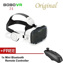 Оригинал Bluetooth Remote Control BOBOVR Z4 Виртуальная Реальность 3D очки 120 Градусов FOV Гарнитура 3D Фильм Видео Игры Для Наушников