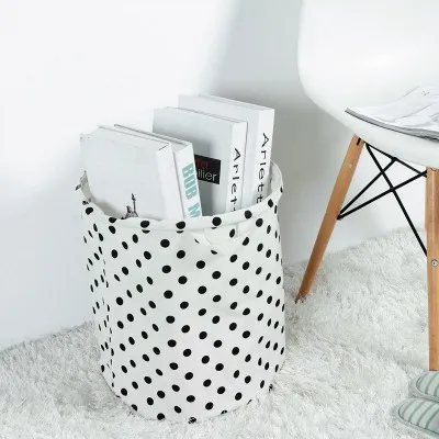 المنزل تخزين سلة الغسيل سلة مطوية القطن للماء الغسيل لعبة instoragebarrels الحمام تخزين مربع 35*44 سنتيمتر