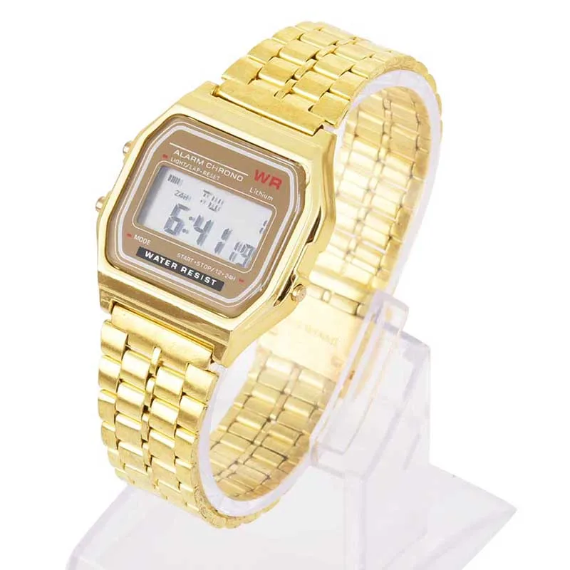 

Men Digital Watch Relogio Masculino Relojes Sports Business Digital Watches Stainless Steel Wristwatches