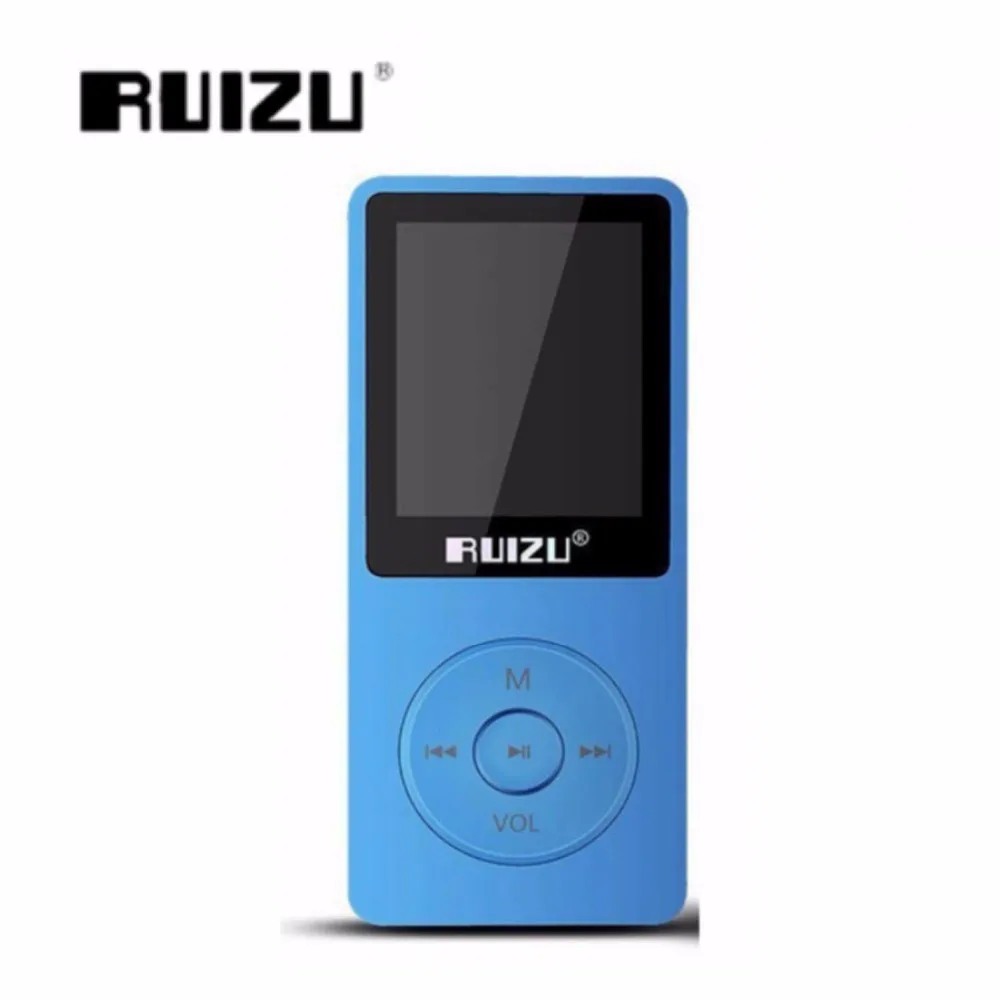 

RUIZU X02 Ultrathin Mp3 Player Usb 8Gb 4GB 16GB 1.8 Inch Screen Play 80h High Quality Mp3 Players Radio Fm E-Book Music Player