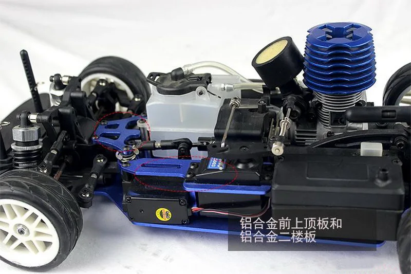 Игрушки для детей VRX Racing RH1003 nitro 1/10 масштаб 4WD Nitro Powered RC автомобиль, FC.18 двигатель, высокоскоростной нитро двигатель, туристический автомобиль