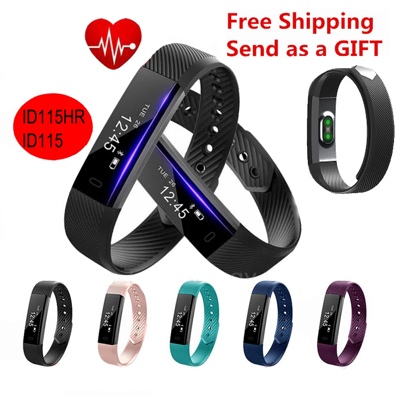 ID115HR ID115 HR Smart Armband Fitness band Tracker Schlaf Monitor