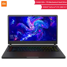 Ноутбук Xiao mi Ga mi ng 15,6 дюймов GTX 1060 mi notebook 8th Enhance SSD 256G+ 1 ТБ i7 Six-Core 16 GB/i5 quad core 8GB Компьютер