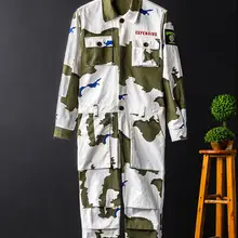 Японский национальный tide комбинезон мужской осенний мульти-карман свободный луч повседневные брюки влюбленные Соединенные костюмы мужские модные брюки