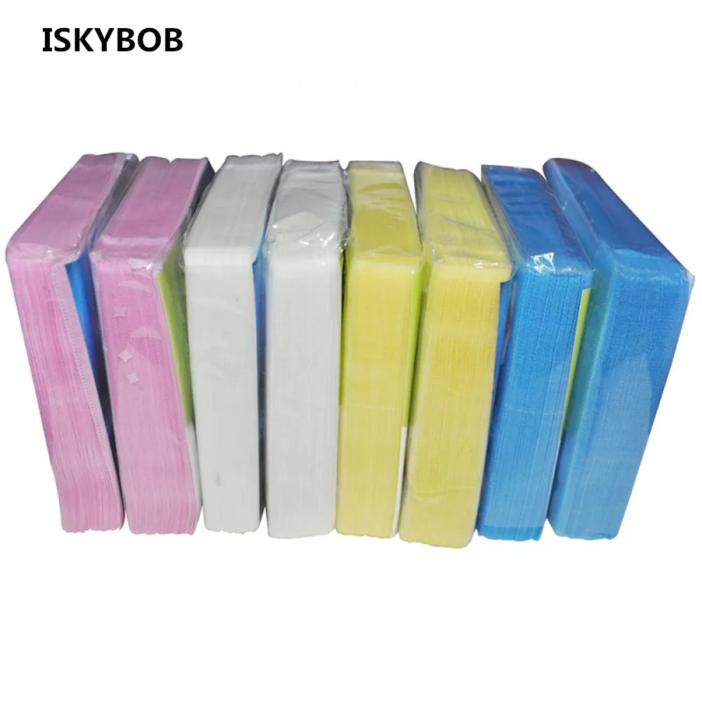 

Hot Sale 100Pcs/set CD Bags Ultrathin CD/DVD Double Side Envelope Cover Storage Bag Sleeve CD/DVD Storage Bags Random Color