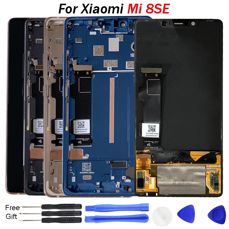 

Original for Xiaomi Mi8 SE lcd display 5.88" mi 8 SE Screen display Multi Touch Screen Digitizer Assembly Replacement Mi8 SE LCD