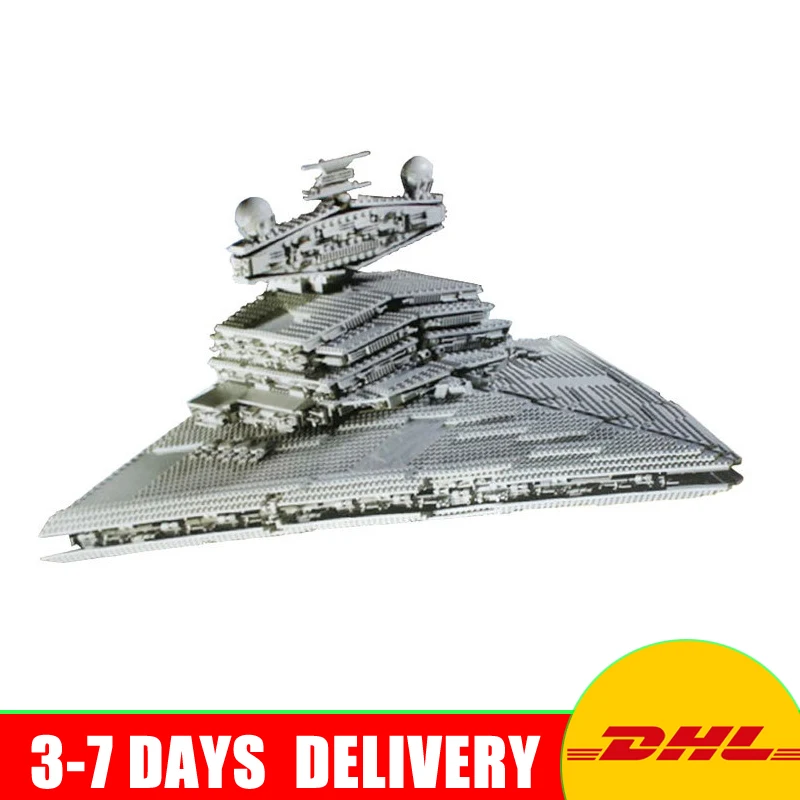 

2018 New LEPIN 05027 3250Pcs UCS Imperial Star Destroyer Model Building Kit Blocks Bricks Compatible Toys 10030
