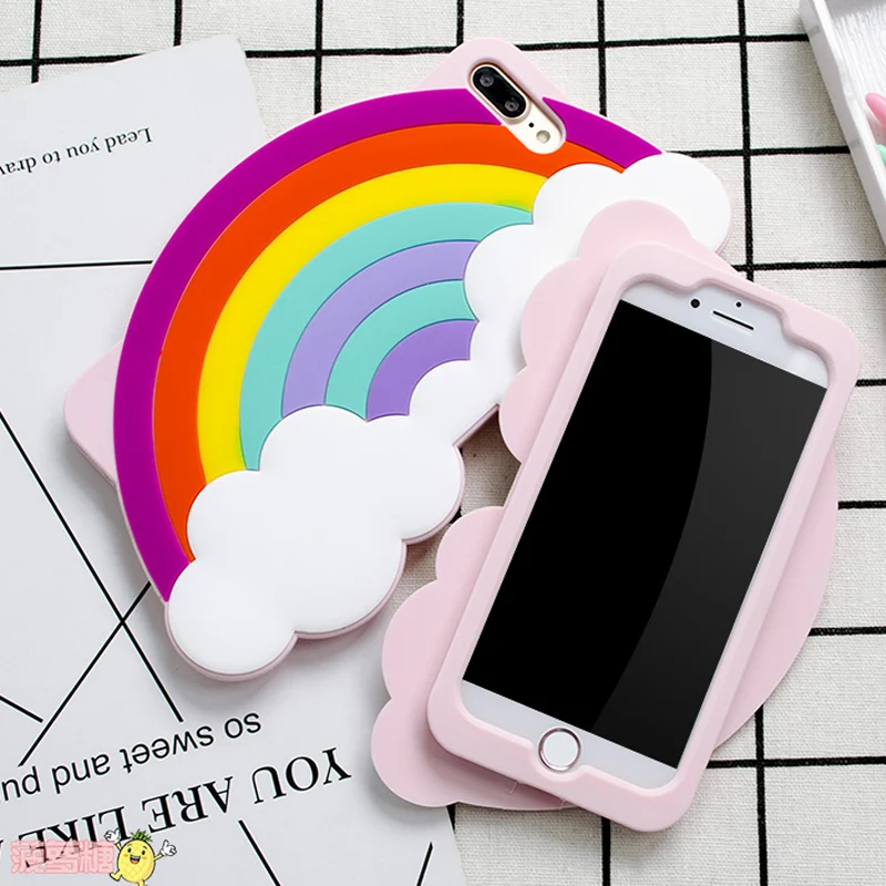 iphone 6 coque arc en ciel