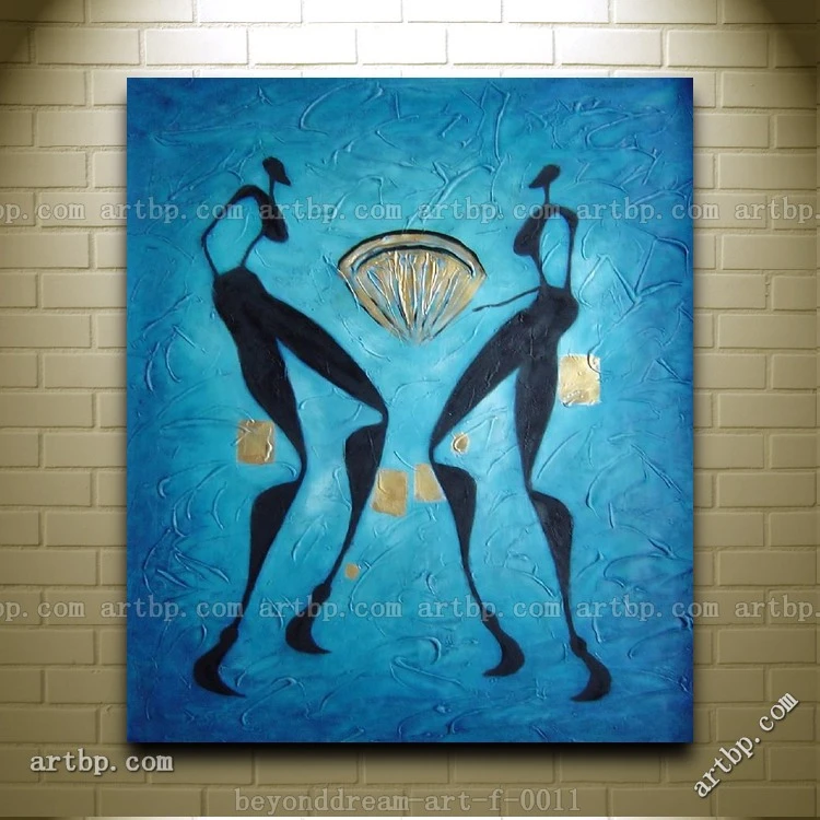 Zwei Madchen Tanzen Im Mondschein Olgemalde Abstrakte Moderne Portrait Abstrakten Techniken Grosse Acryl Gemalde Freies Shi Acrylic Painting Abstract Portraitpainting Acrylic Aliexpress