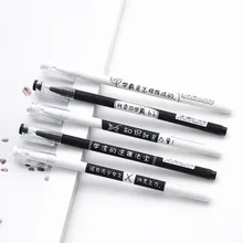 Kawaii гель кавайные ручки канцелярские студент Подпись гелевая ручка 0,5 мм черный с рисунком Милая Ручка Kawaii школьные принадлежности