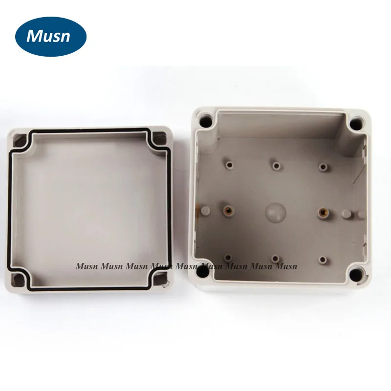 Plastic Junction Box Meter Box IP66 Plastic Electronics Project Box 125*125*100mm used for connectors