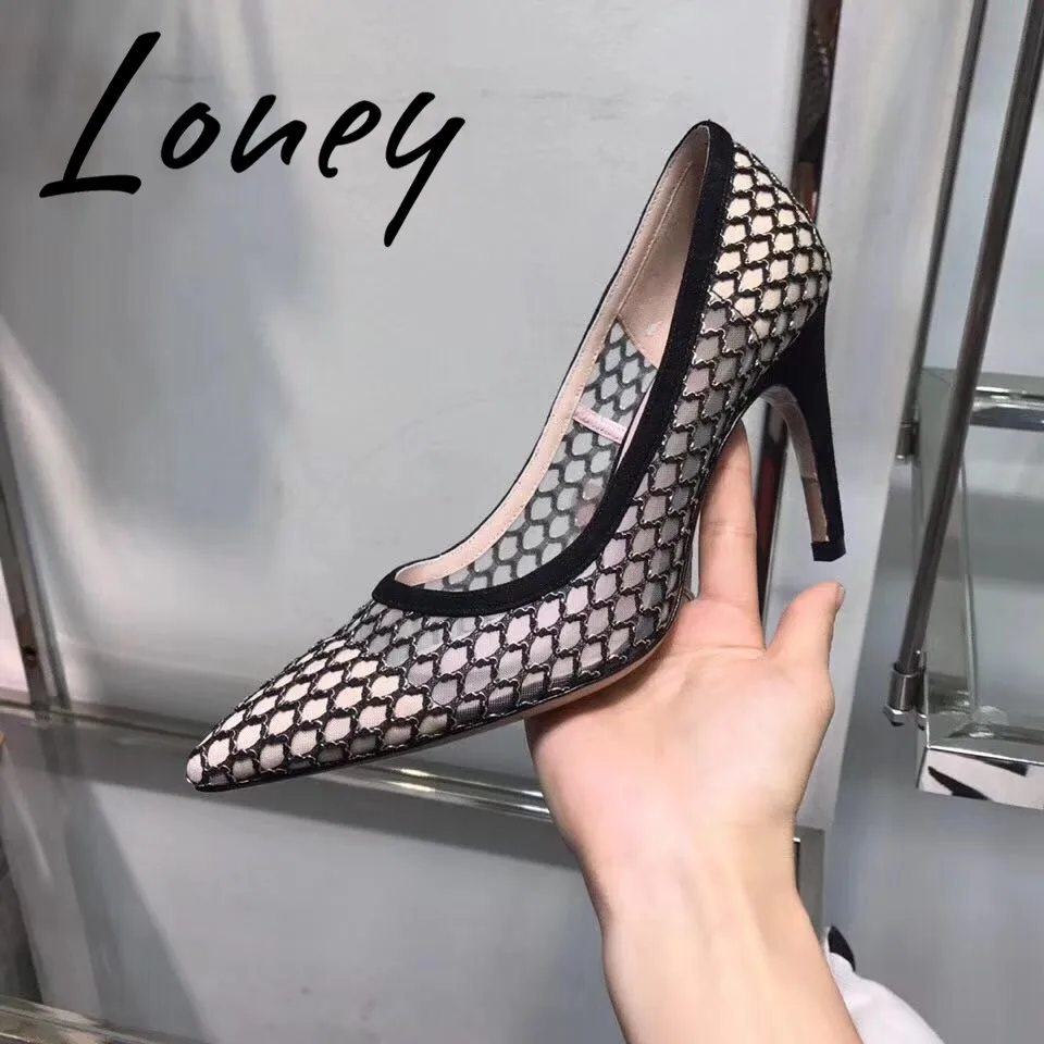 

Loney Luxury Brand Black Genuine Leather Chunky Heel Sandals Open Toe Buckle Strap Summer Sandals Shoes Women